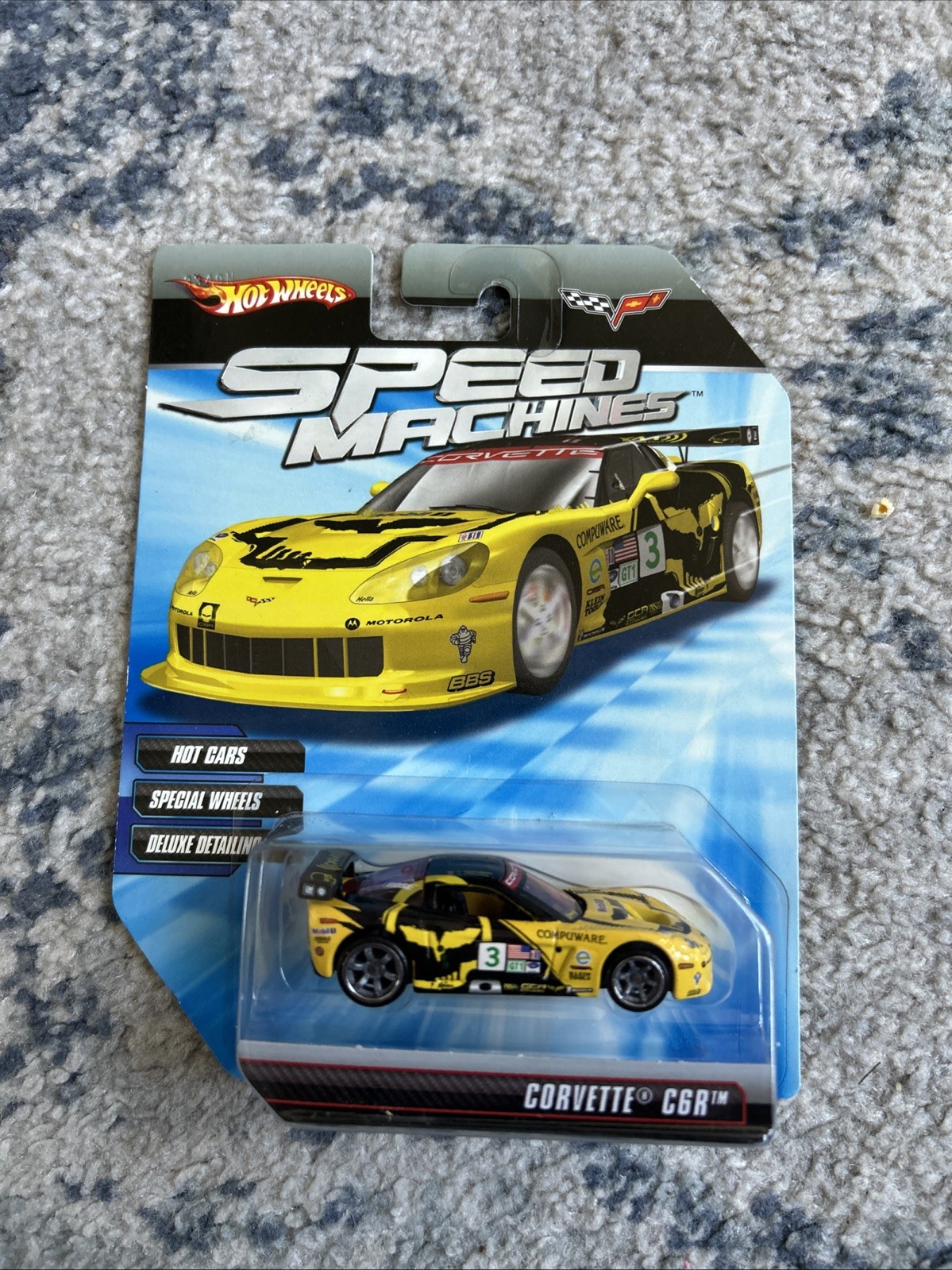 Hot Wheels Speed Machine Corvette C6R 1:64