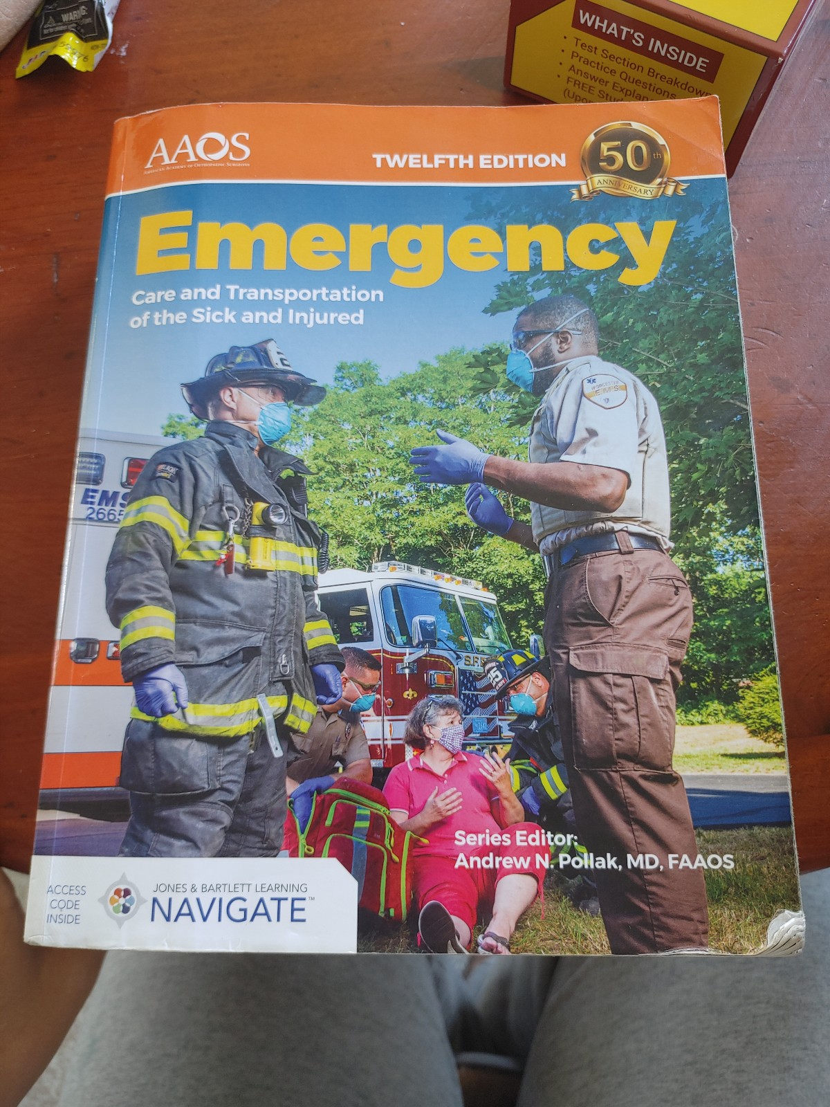 NREMT-B book & workbooks.