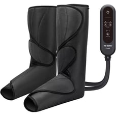 Fit King Air Compression Leg Massager Black Model Number FT-009A NEW