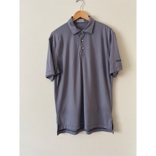 TAYLORMADE | PETER MILLAR Clef Performance Jersey Polo Men size Large
