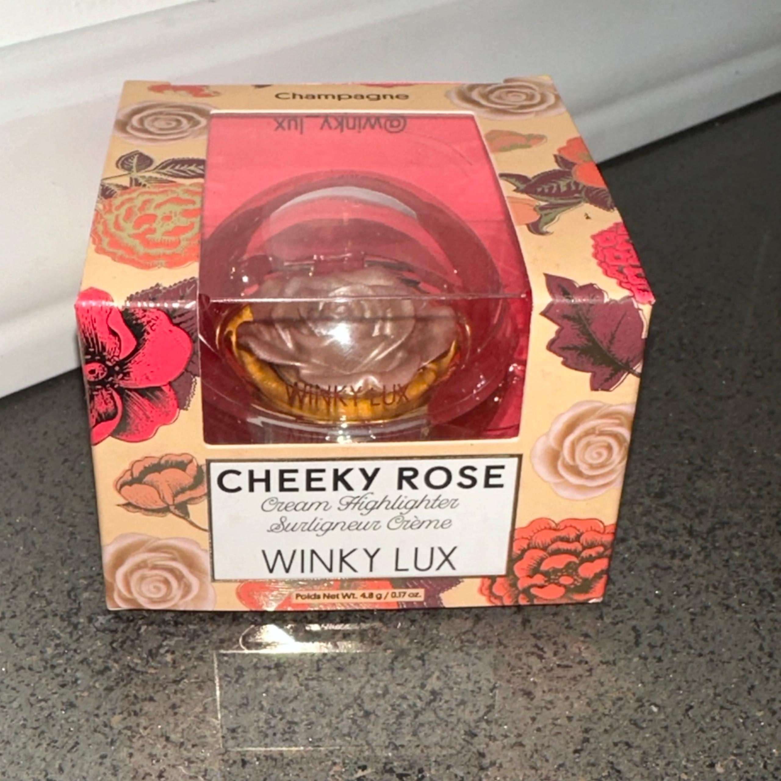 *NEW* Winky Lux Cheeky Rose CHAMPAGNE Cream Highlighter