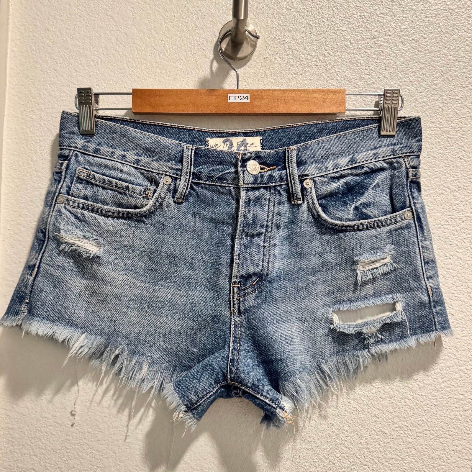 Size 24 Free People We The Free Cutoff Denim Shorts
