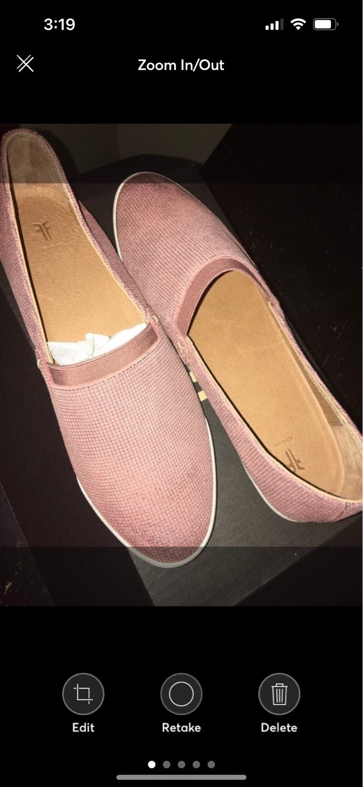 Frye Melanie Slip On Rosewood