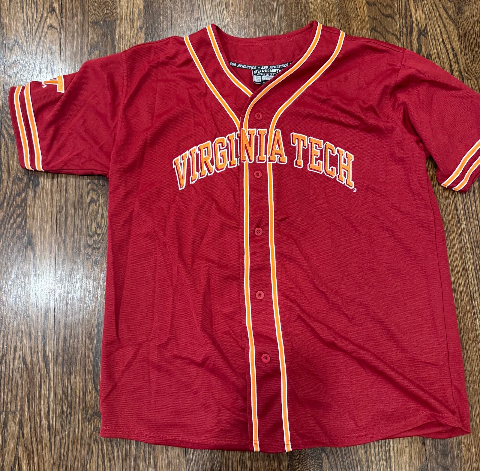 Virginia Tech Hokies College-NCAA Steve & Barry's Jersey Size XL