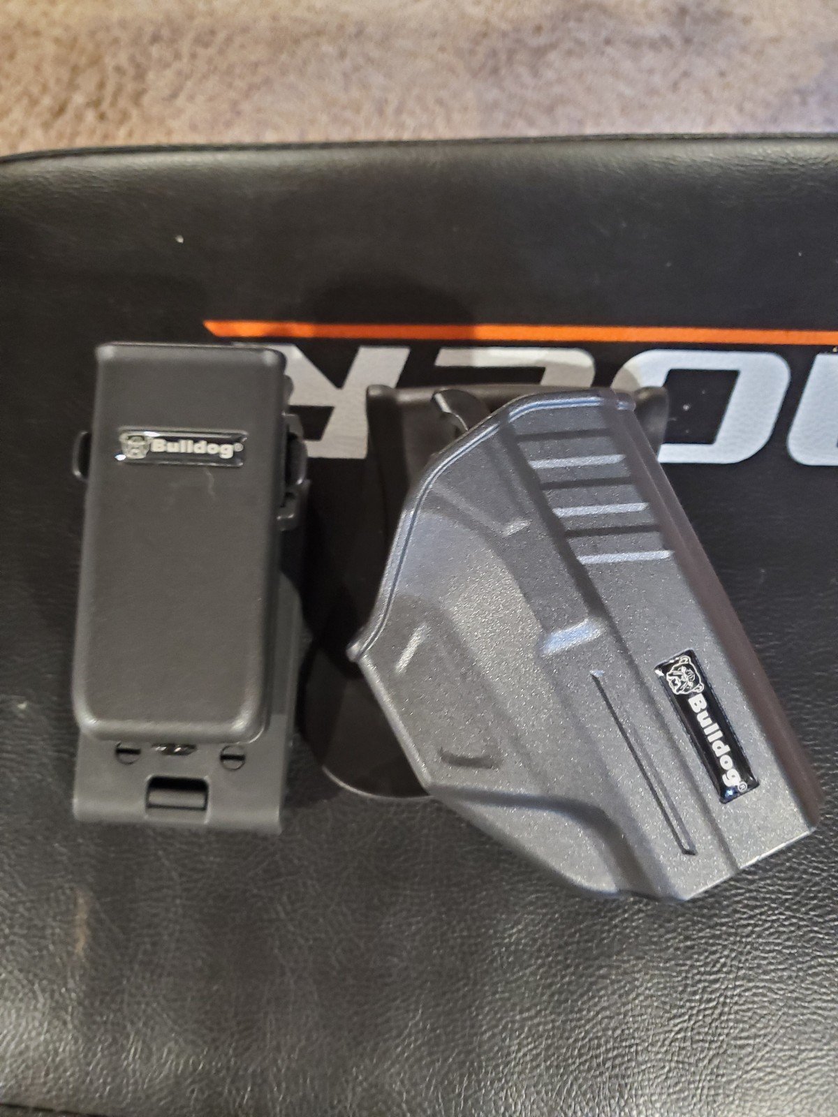 Holster, & magazine holder