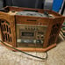 Radio record player