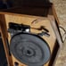 Radio record player