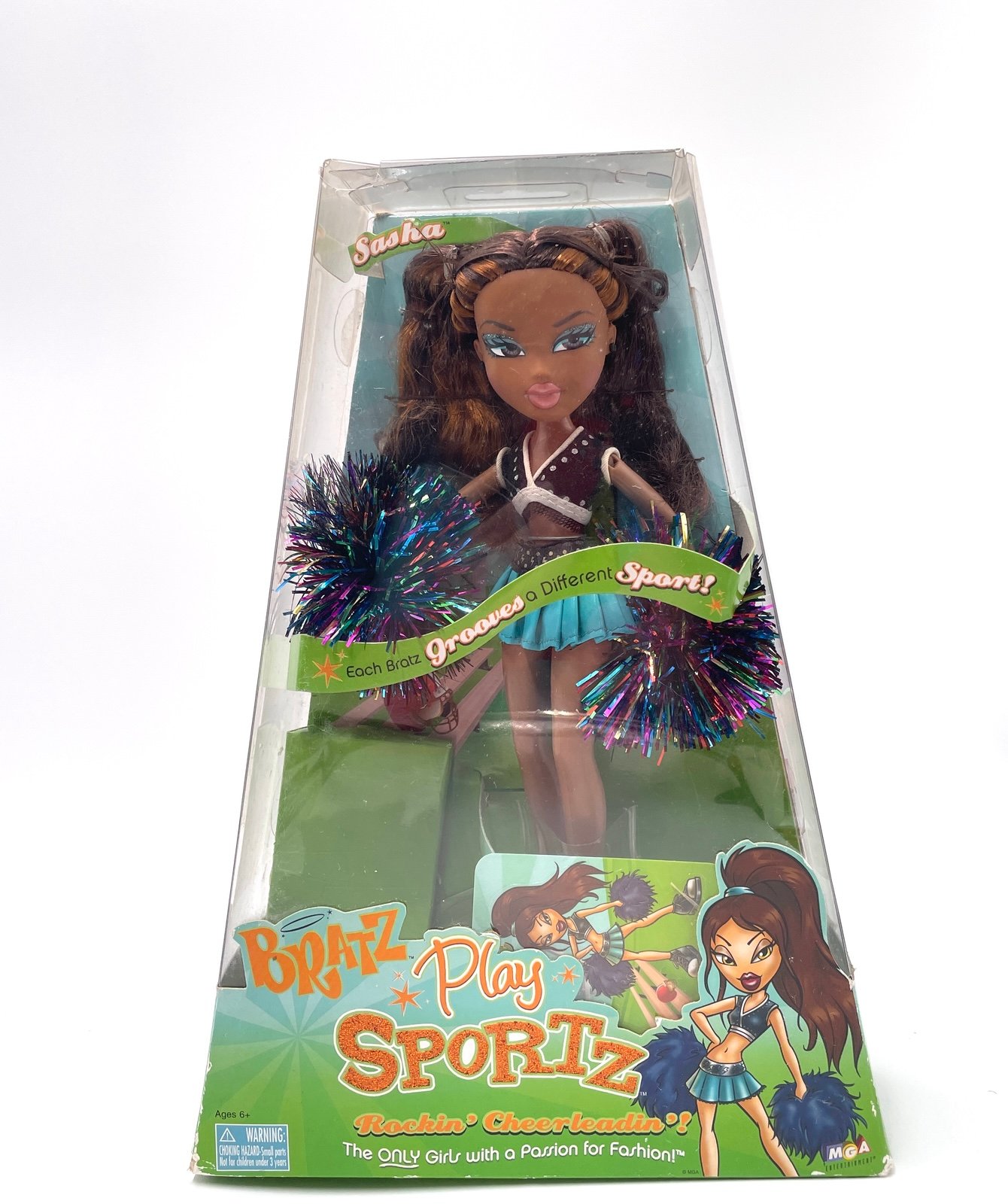 Bratz Play Sportz Cheerleader Sasha NIB/NRFB