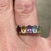 Vintage 925 Silver & 5 Gemstone Ring! (2.5 carats)! (6)