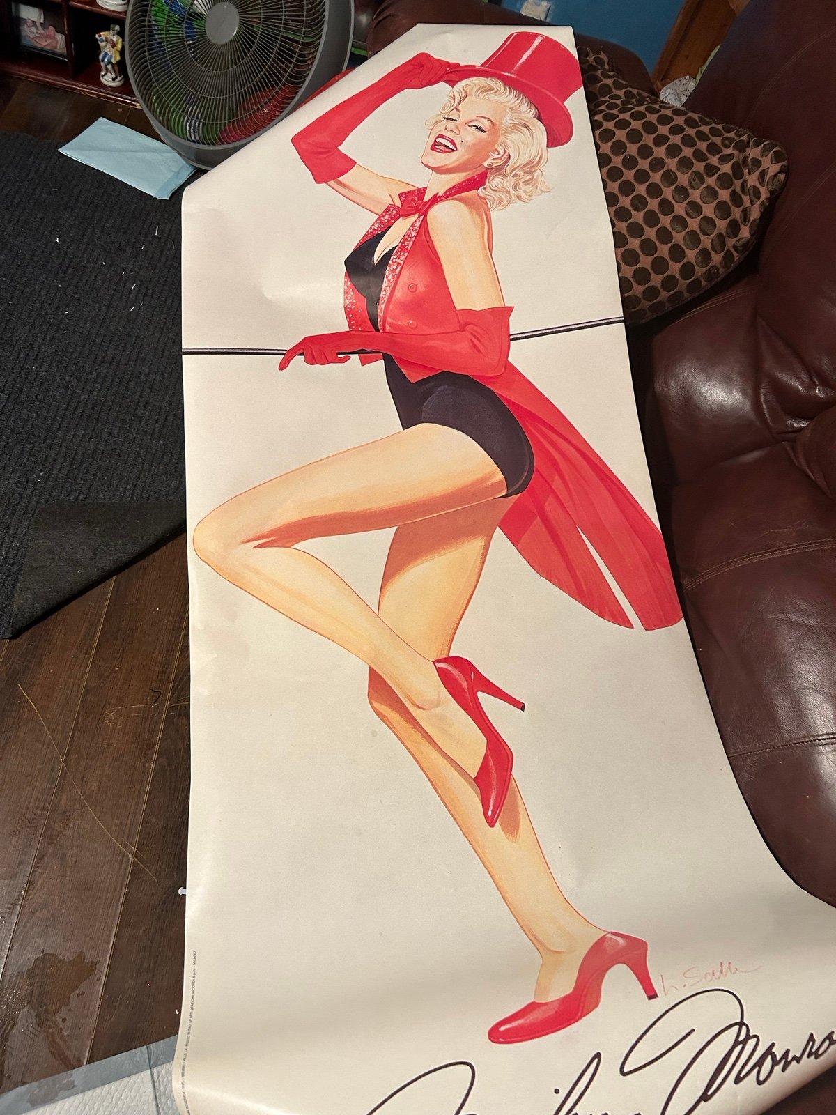 marilyn monroe old poster