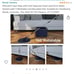 Molach Spin Mop w separate clean & dirty water