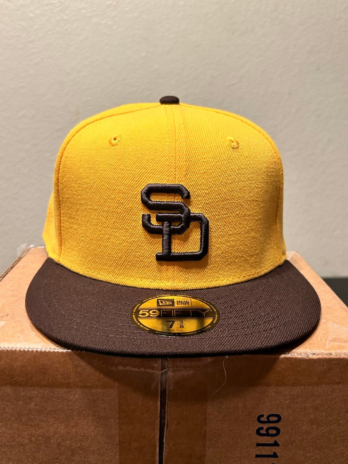 San Diego Padres Fitted Hat 7 3/8