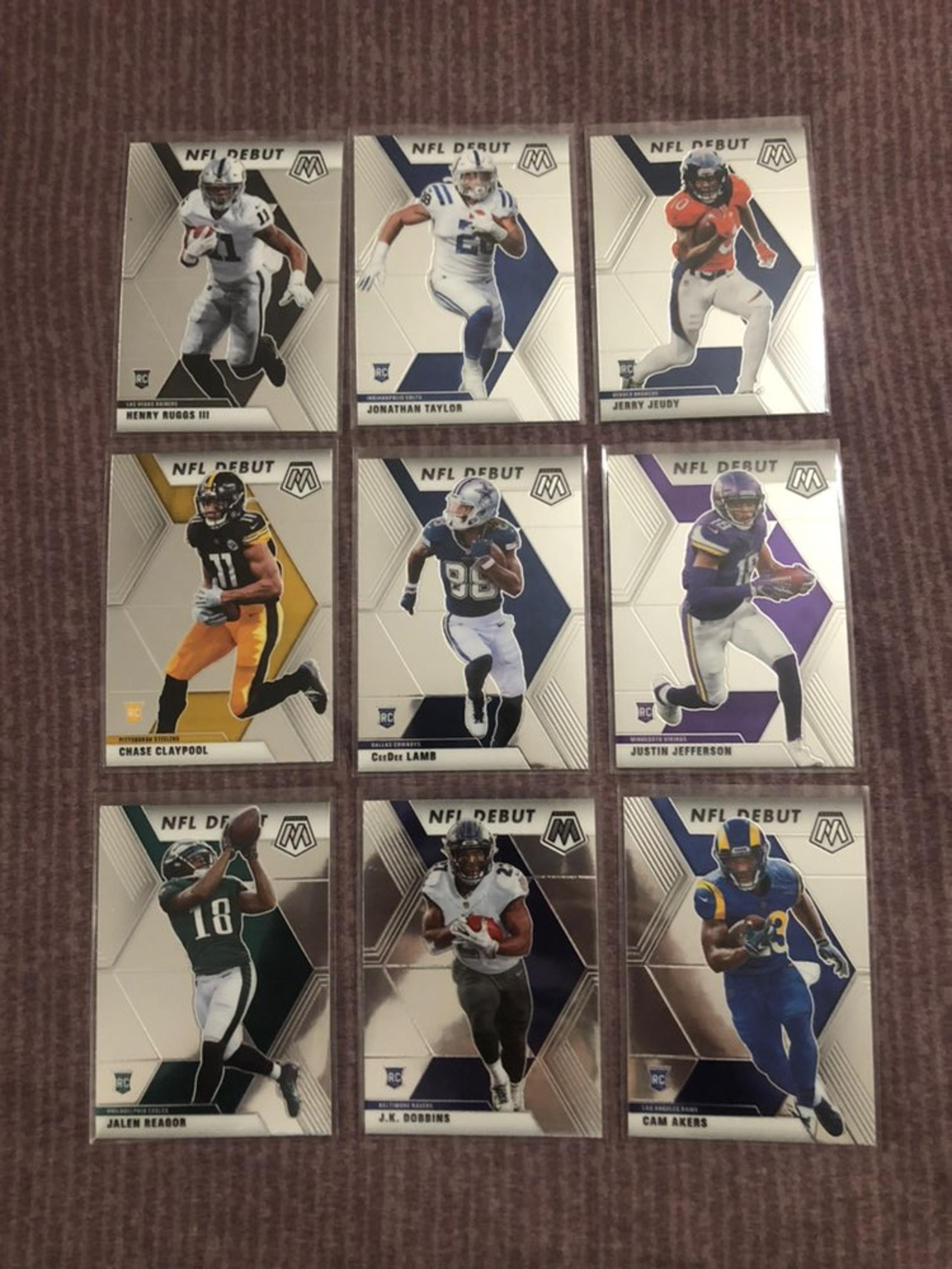Mosaic NFL Debut Rookie Lot