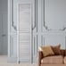 ⭐VEVOR Wood Room Divider Wooden Privacy Screen 6 Panel Room Separation Divider
