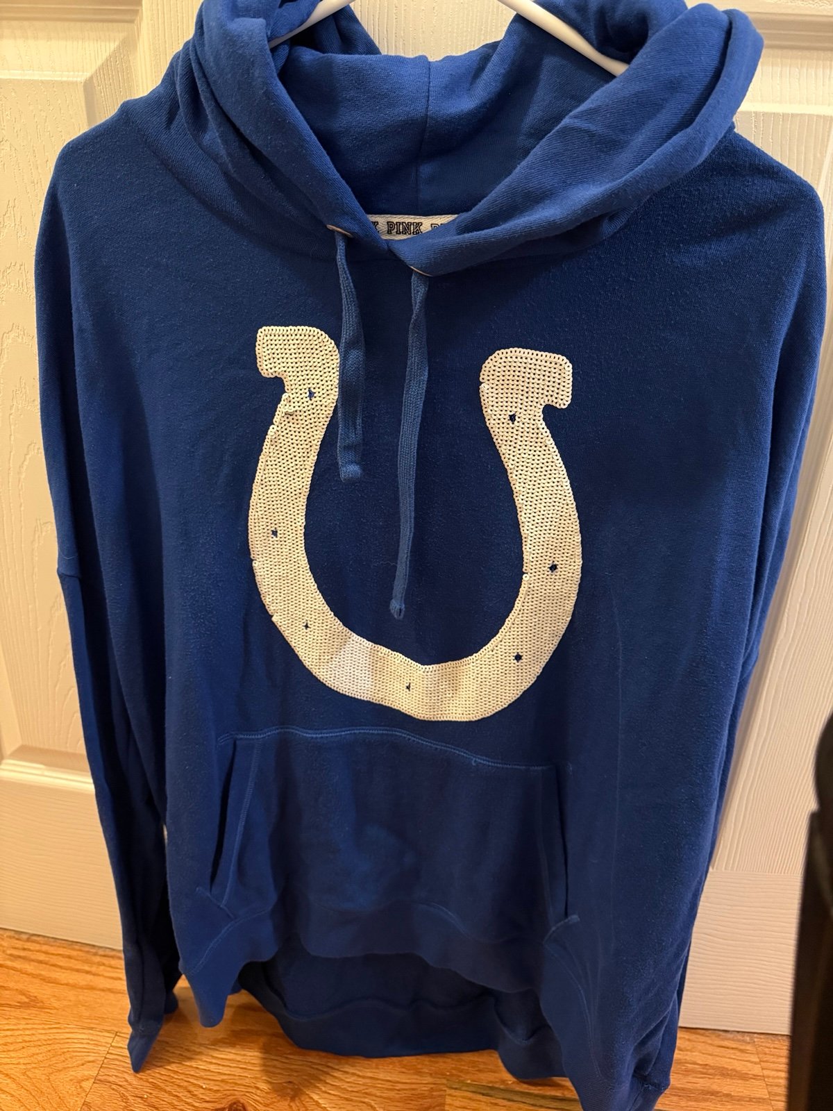 Victoria’s Secret Pink NFL Indianapolis Colts Hoodie - Size Large