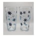 Vintage Kig Snowflake Tumbler Set of Two