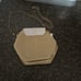 Straw boho purse