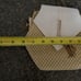 Straw boho purse