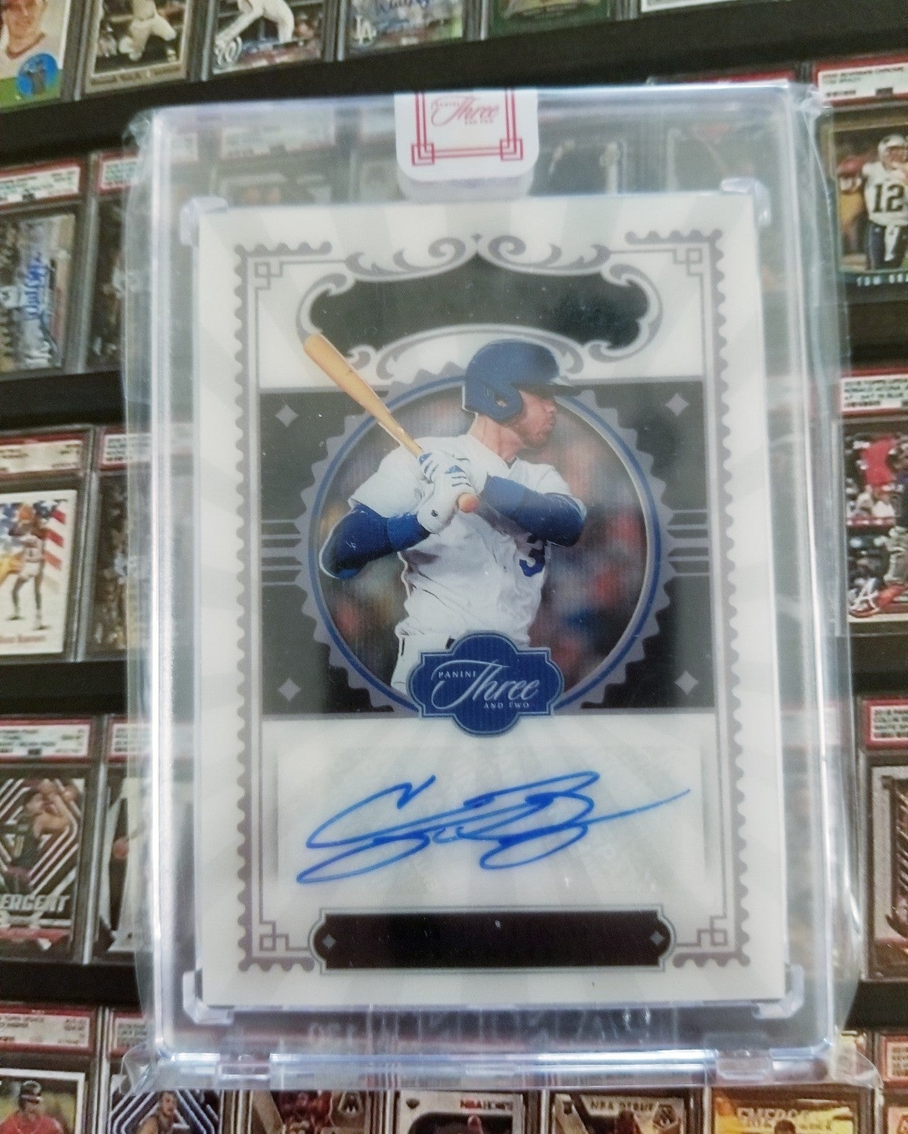 2022 Three & Two Cody Bellinger Black Superstar Auto Encased 03/10 LOT.
