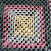 Granny Square Handmade Crochet Blanket Afghan Throw Comfy Colorful 3 ft x 3 ft