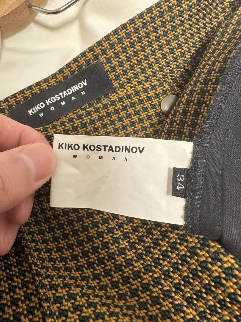 KIKO KOSTADINOV 20AW DIAMOND TROUSERS size 34 Casual pants