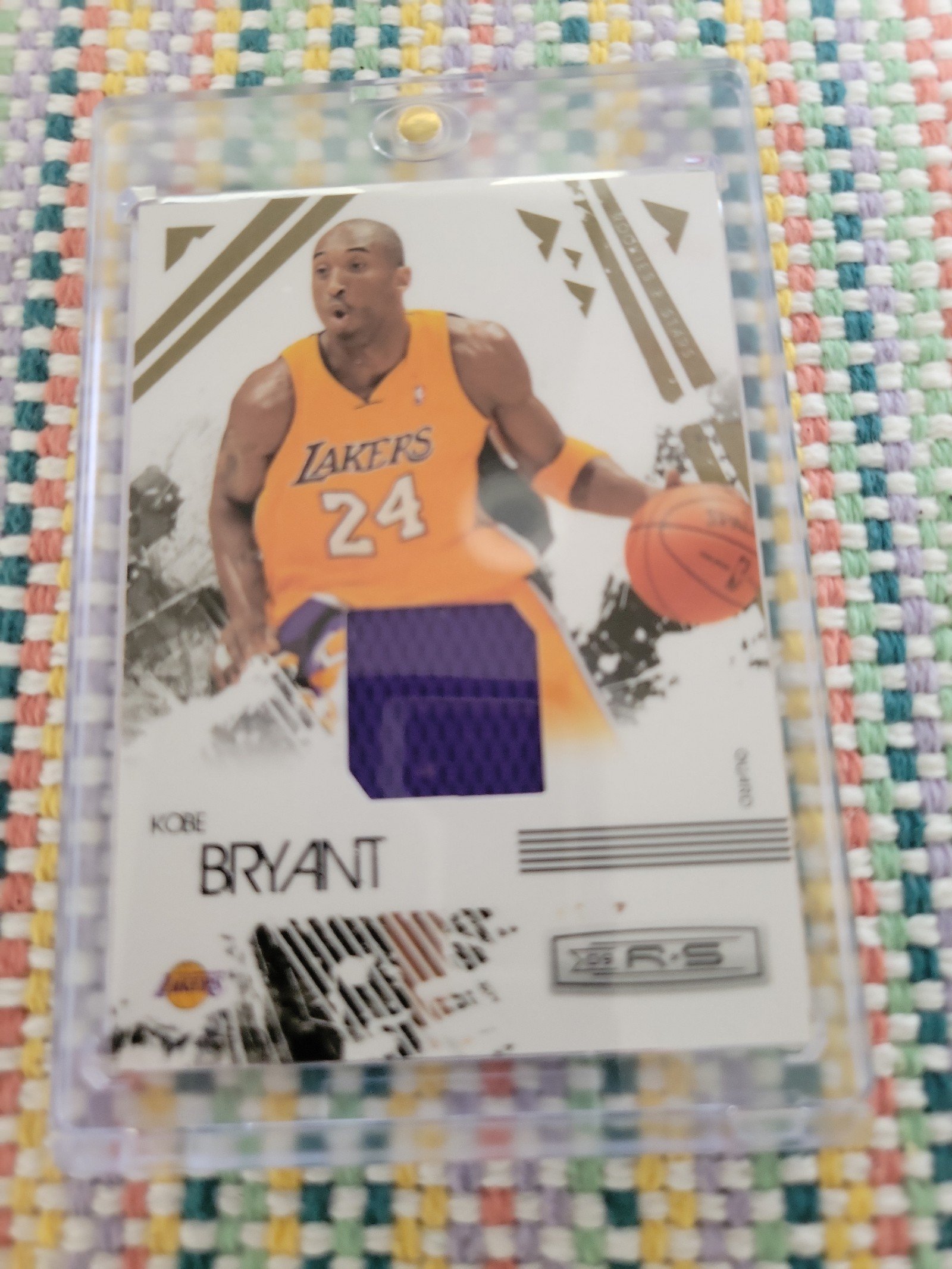 Kobe Bryant 2009 Game worn Patch /99
