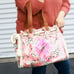 NWT Juicy Couture JUMBO DAYDREAMER Beach Tote w Rope Tassel