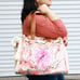 NWT Juicy Couture JUMBO DAYDREAMER Beach Tote w Rope Tassel