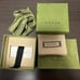 GUCCI Logo Bracelet Silver/Green