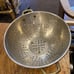vintage brass copper colander handles handmade handcrafted strainer kitchen old
