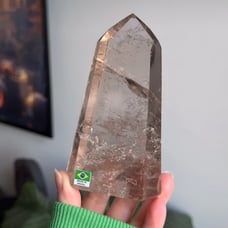 Smoky Quartz Crystal Tower Made in Brazil
