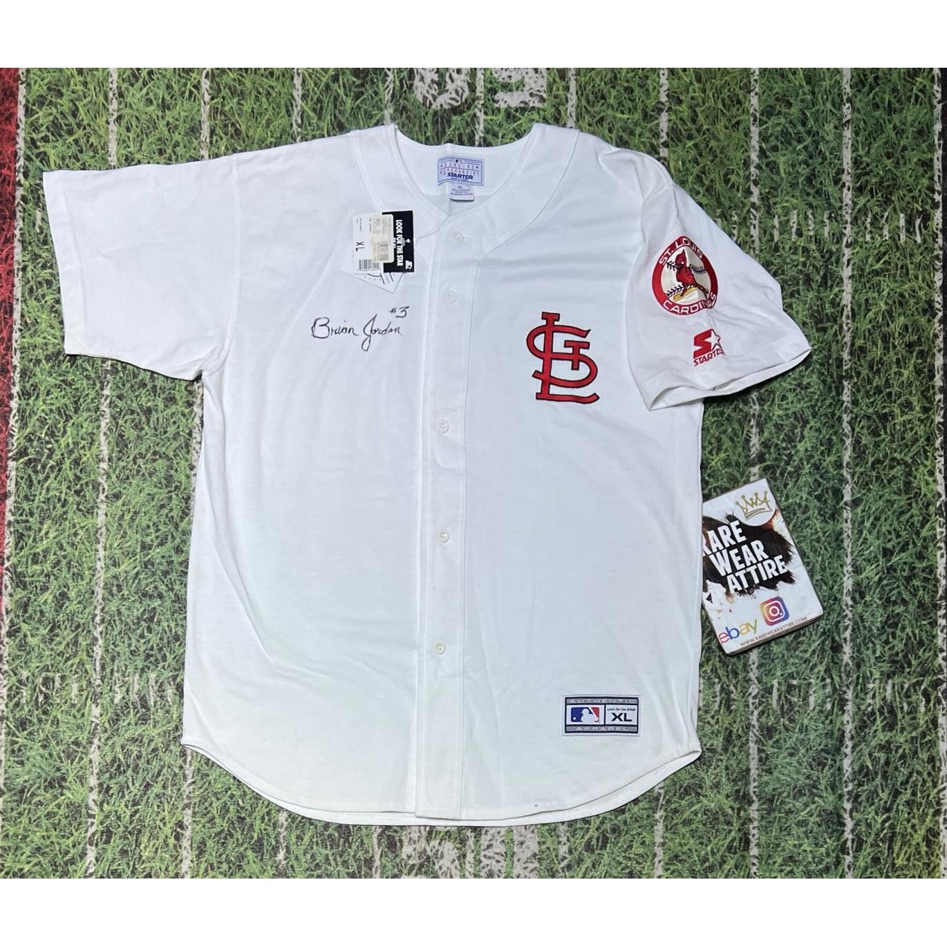 Vintage Starter St. Louis Cardinals Jersey Throwback 90s Cooperstown L MLB 1934