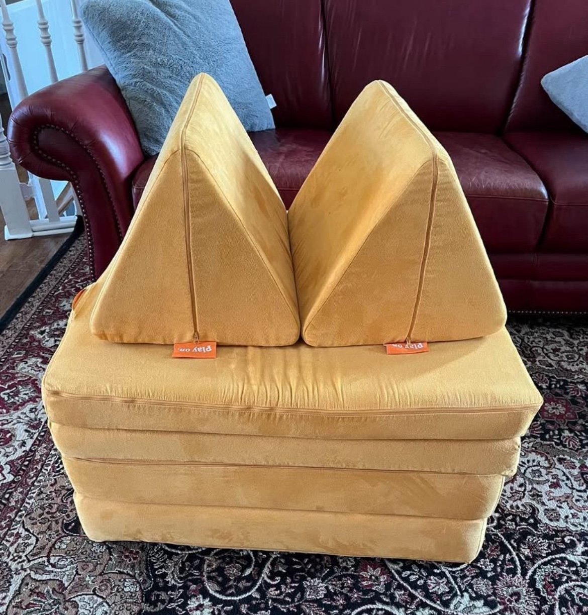 Yellow Nugget Couch Covers - ONLY COVERS - Retired Color Taxi Cab