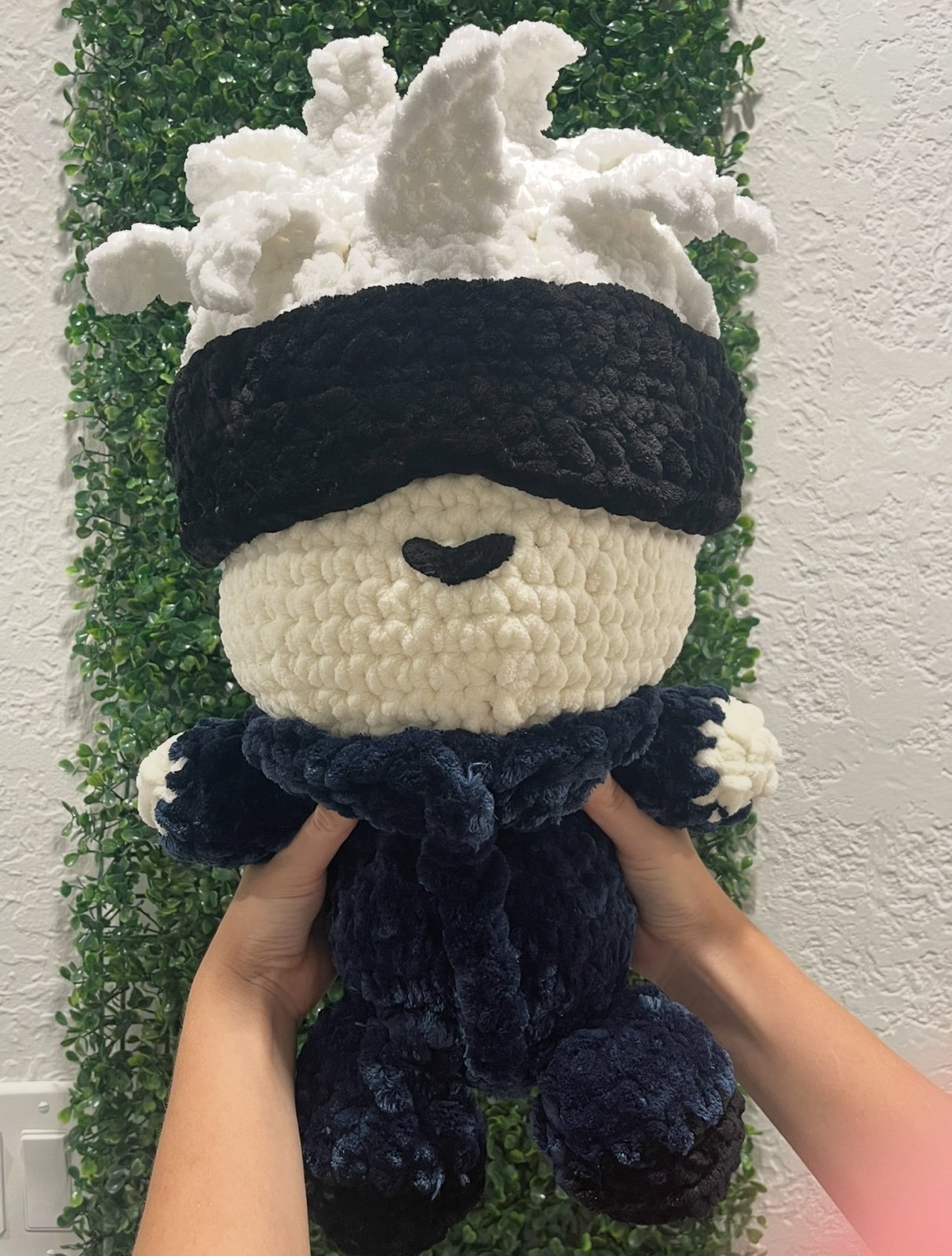 Jumbo Crochet Gojo Satoru from anime Jujutsu Kaisen