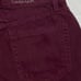 Carmar Shorts TITANIA EXPOSED BUTTON DENIM SHORTS Burgundy Size 28