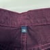 Carmar Shorts TITANIA EXPOSED BUTTON DENIM SHORTS Burgundy Size 28