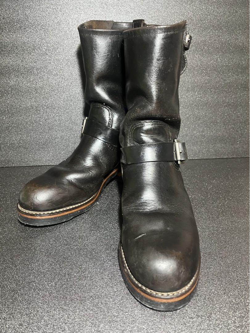 RED WING Red Wing Brown Leather Engineer Boots PT91