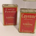 Spice Tins Retro Vintage Collectible French's Schilling Red Owl