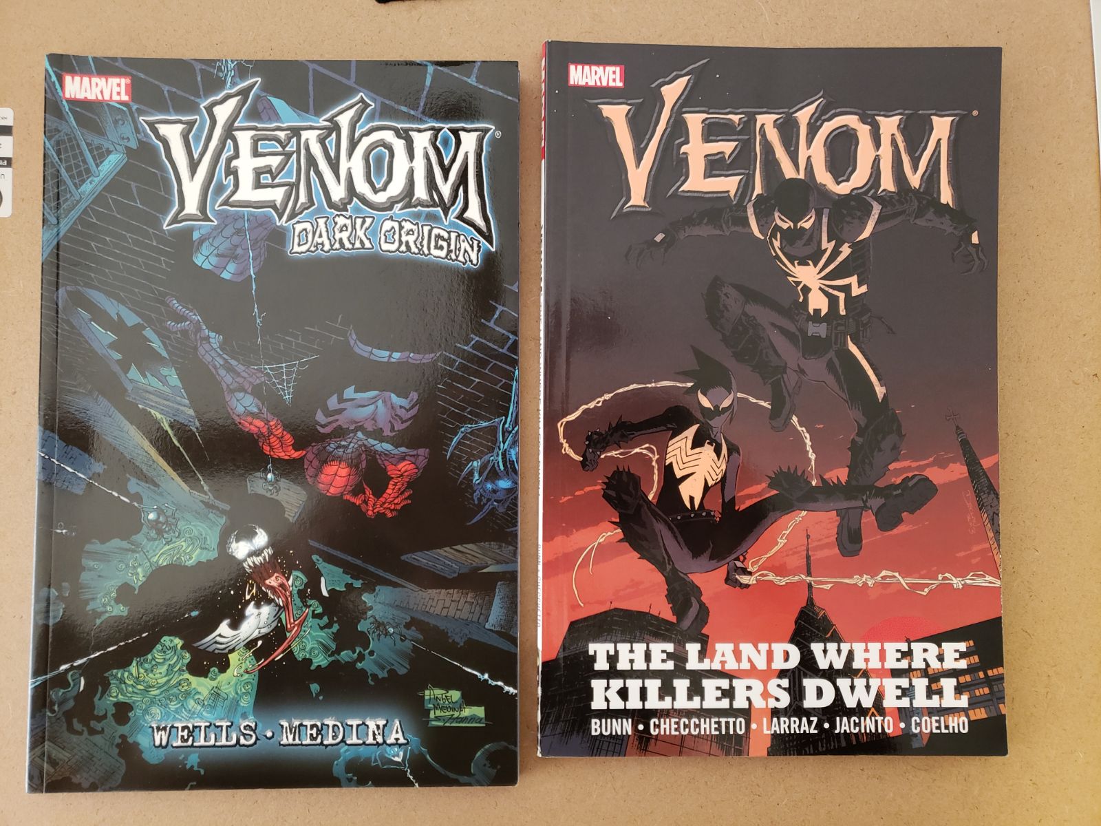 Rare Venom Graphic Novels.