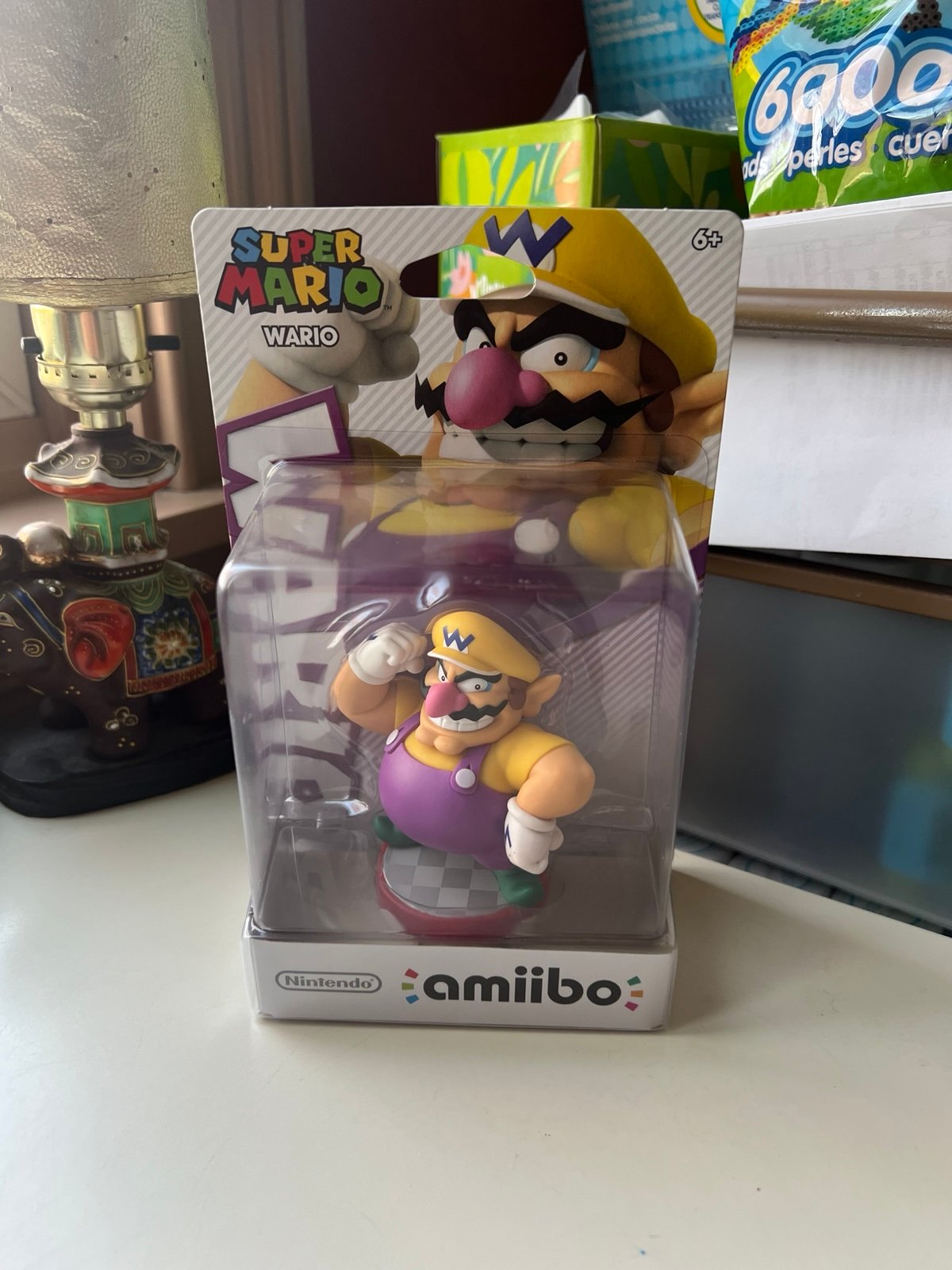 Wario Super Mario Series Amiibo Nintendo Figure New in Box