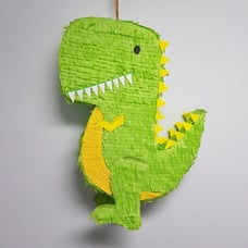 Large Dinosaur Piñata Handmade Authentic Green Party Birthday Pinata Decor Gift