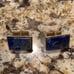 12k Cufflinks old and highly prized rock