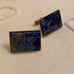 12k Cufflinks old and highly prized rock