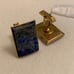 12k Cufflinks old and highly prized rock