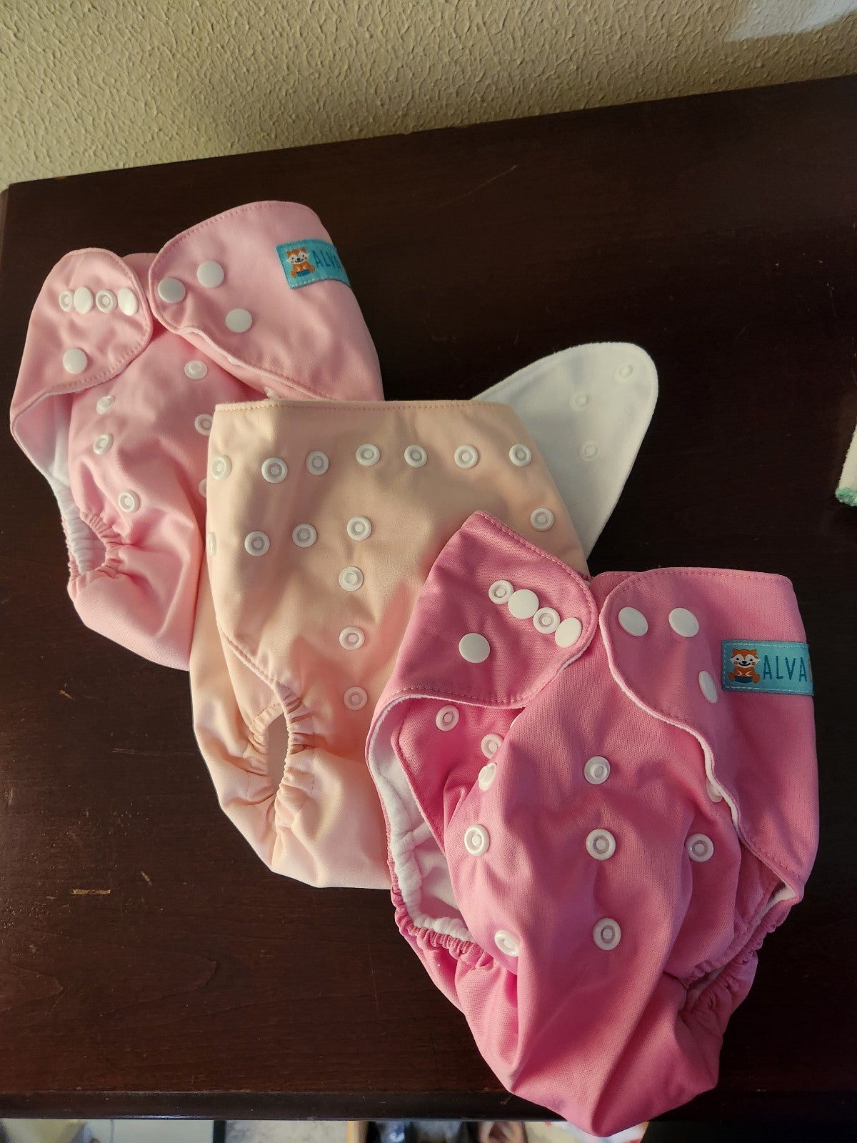 Cloth diapers bundle of 12 with inserts