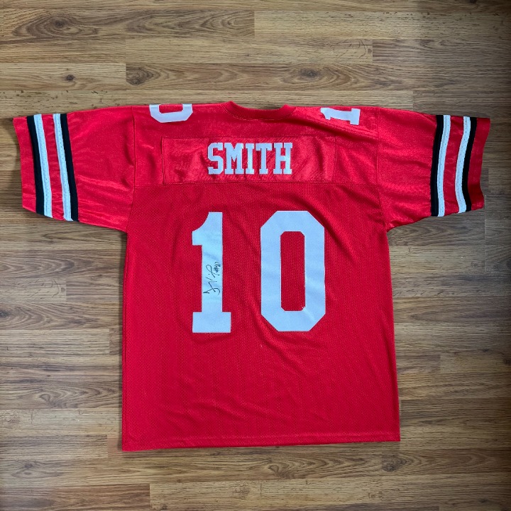 Troy Smith #10 Ohio State College Football Jersey Vintage Embroidered Size XL