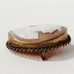 Antique Carved Shell Cameo 10K Gold Brooch Pin