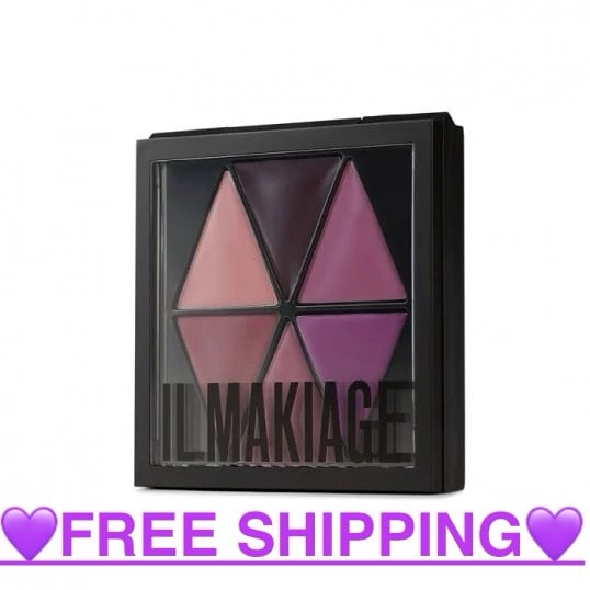 Il Makiage- Color Master 6 Shade Lip Palette Violet Affair 6g/0.21oz