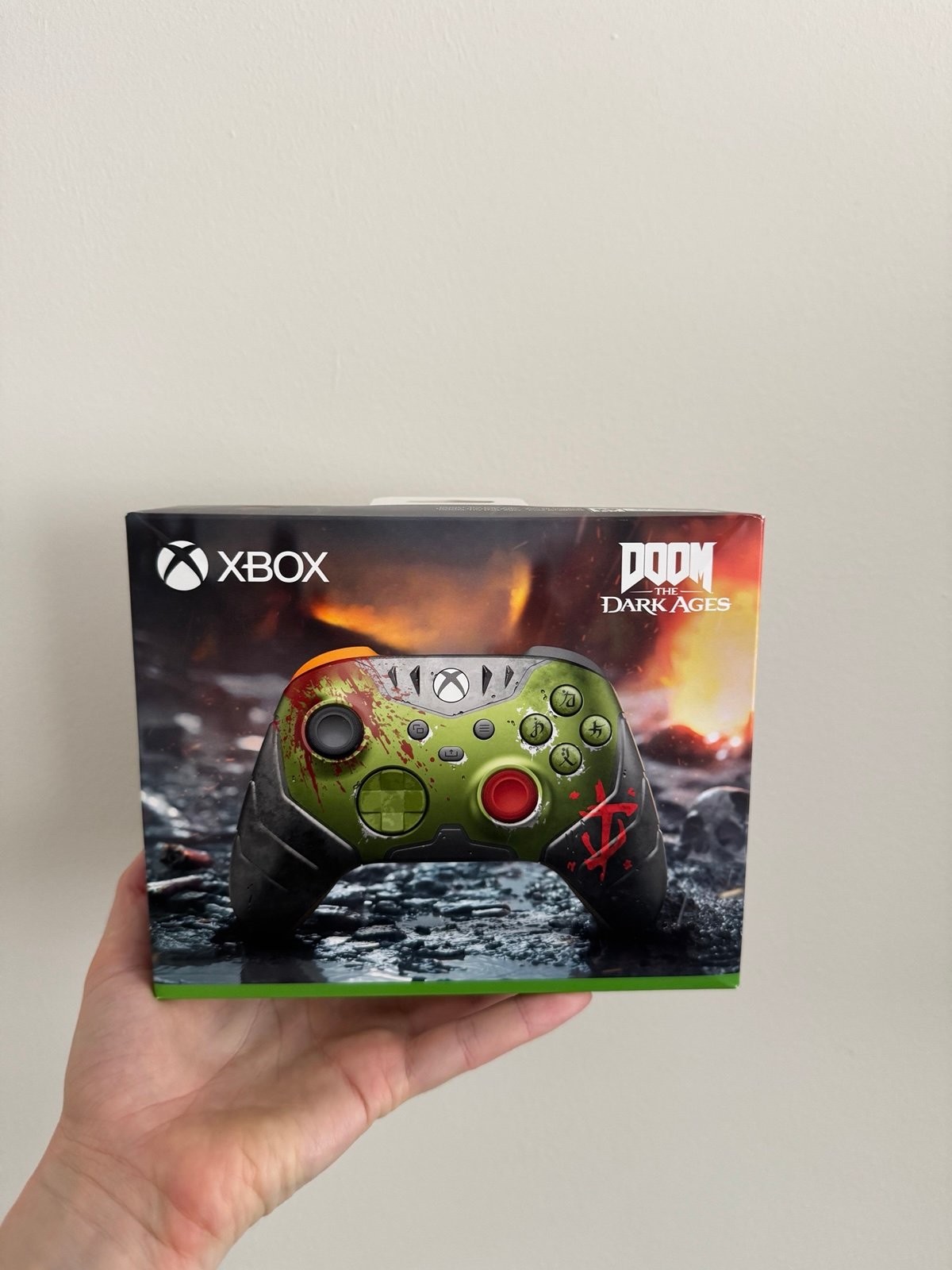 Xbox Series X S Controller DOOM: The Dark Ages Limited Ed.without game content