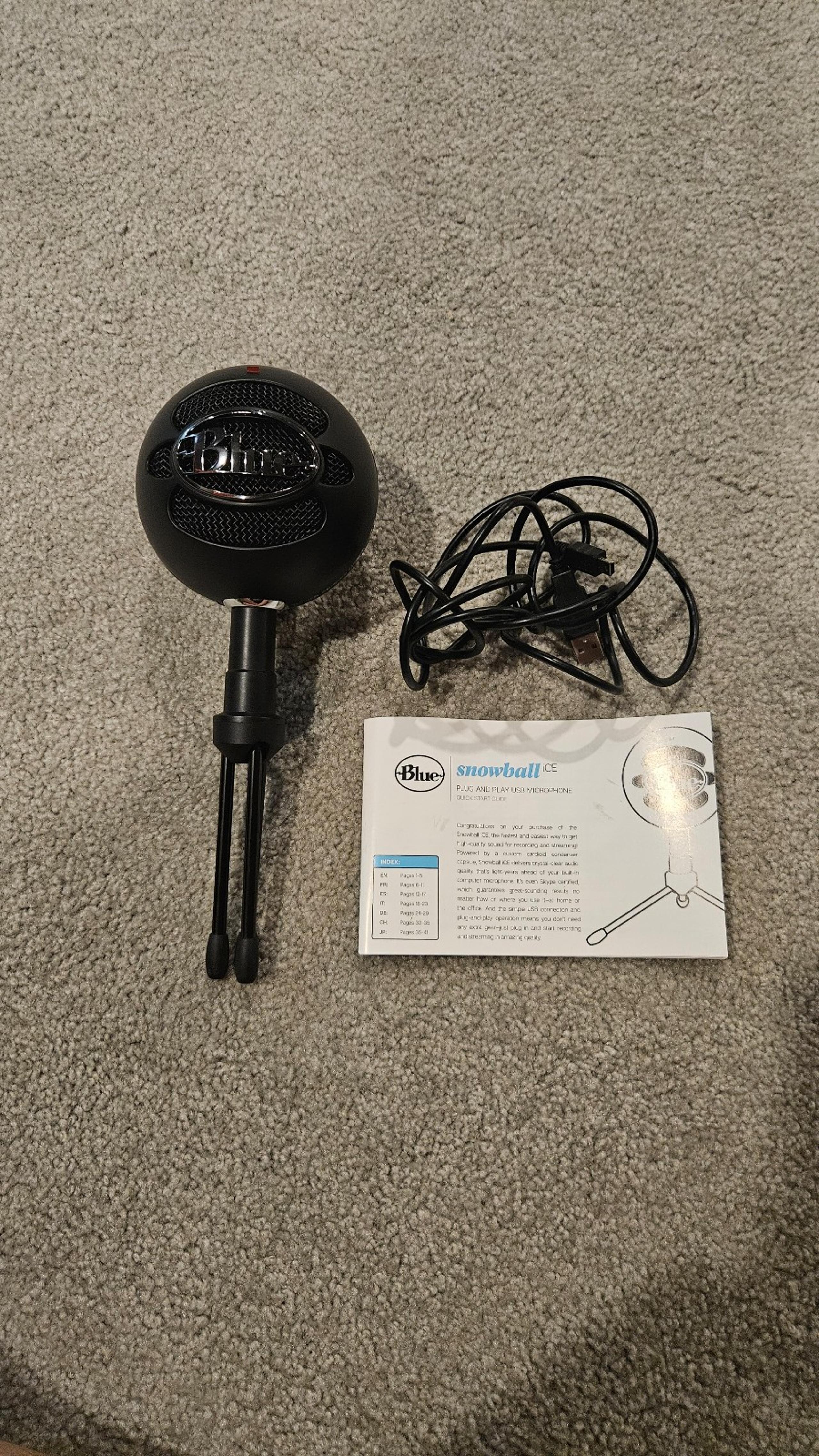 Blue Yeti Snowball Ice Microphone